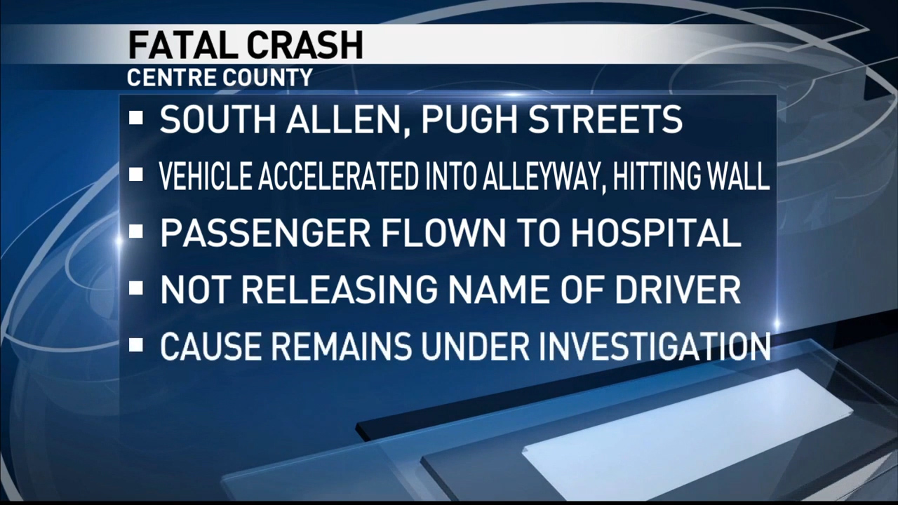 Fatal State College Accident ABC23